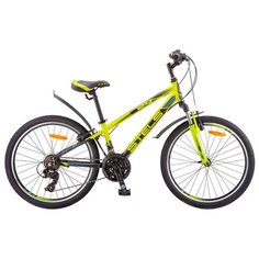 Подростковый горный (MTB) велосипед STELS Navigator 440 V 24 V030 (2019) лайм 13" (требует финальной сборки)