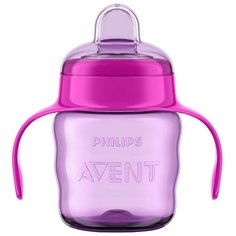 Поильник-непроливайка Philips AVENT SCF551, 200 мл розовый