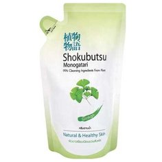 Крем-гель для душа Shokubutsu Ginkgo, сменный блок, 500 мл