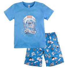 Пижама Bossa Nova размер 34, синий/синяя набивка