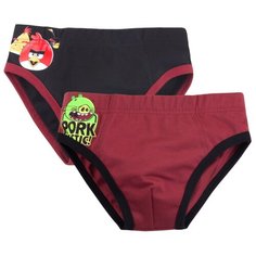 Трусы Bossa Nova 2 шт., размер 30, красный/черный