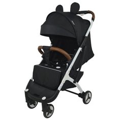 Прогулочная коляска Yoya Plus 3 (дожд., москит., подстак., бампер, сумка-чехол, бамбук. коврик, корзина д/пок, ремешок на руку, накидка на ножки) Mickey/white frame, цвет шасси: белый