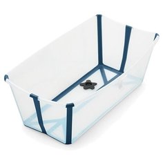 Ванночка Stokke FlexiBath прозрачный / голубой