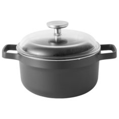 Кастрюля BergHOFF Gem 2,8 л, черный