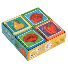 Куликова Е.Н. "Мини-книжки ЭВА. Что здесь растёт? Комплект из 4 книг" АЙРИС пресс