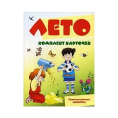 Шипунова Вера Александровна "Лето. Комплект карточек" Карапуз