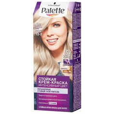 Palette Насыщенные стойкие осветлители стойкая крем-краска для волос, A12 12-2 Платиновый Блонд