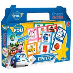 Настольная игра Origami Robocar Poli. Прятки