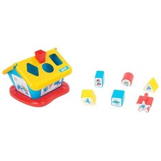 Сортер Полесье Смурфики Логический домик 64417/64424/64431