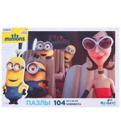 Пазл Origami Minions (01696), 104 дет.