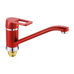 Смеситель для кухни (мойки) Gota Rocio G74930 однорычажный красный