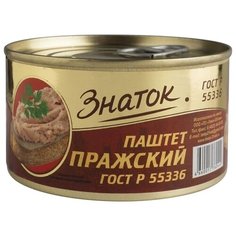 Паштет Знаток Пражский 230 г