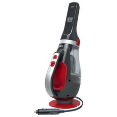 Пылесос автомобильный BLACK+DECKER ADV1200-XK серый/красный