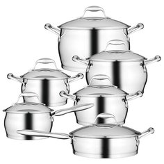 Набор посуды BergHOFF Essentials 1100178 12 пр. стальной