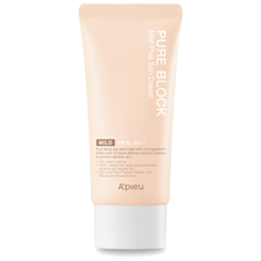 APIEU крем Pure Block Natural Mild Plus Sun, SPF 32, 50 мл
