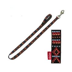 Поводок для собак GiGwi Pet Collars узор 1.2 м 25 мм