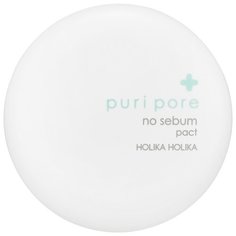 Holika Holika Компактная пудра для лица Puri Pore No Sebum Pact белый