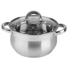 Кастрюля Appetite Elisa 2,5 л, серебристый