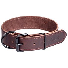 Ошейник Gripalle Дакс 40-60B, 60 см коричневый