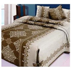 Покрывало Antonio Salgado Catalina, 240 х 270 см бежевый/коричневый