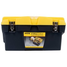 Ящик с органайзером STANLEY Mega Line CantiLever 1-92-911 49.5x26.1x26.5 см черный/желтый