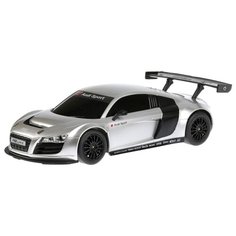 Легковой автомобиль Rastar Audi R8 (53600) 1:18 серебристый/черный