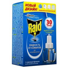 Жидкость для фумигатора Raid от комаров 21.9 мл 30 ночей