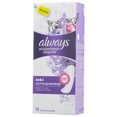 Always прокладки ежедневные Незаметная защита Экстраудлиненные 18 шт.