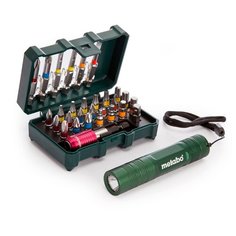 Набор оснастки Metabo (29 предм.) 626721000 зеленый