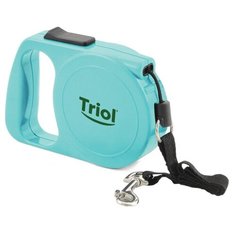 Поводок-рулетка для собак Triol FD9006 голубой 5 м
