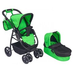 Коляска-трансформер Buggy Boom Amidea (9000) зеленый/черный