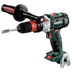 Ударная аккумуляторная дрель-шуруповерт Metabo GB 18 LTX BL Q I 0 коробка (+ патрон) 120 Н·м зеленый/черный