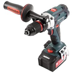Ударная аккумуляторная дрель-шуруповерт Metabo SB 18 LTX Impuls 2013 4.0Ah x2 Case 110 Н·м зеленый / черный