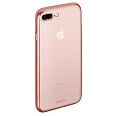 Чехол Deppa Gel Plus Case (матовый) для Apple iPhone 7 Plus/iPhone 8 Plus розовое золото