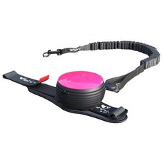 Поводок-рулетка для собак Lishinu Bungee фуксия 3 м