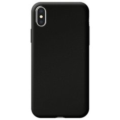 Чехол Deppa Silk Case для Apple iPhone X/Xs черный металлик
