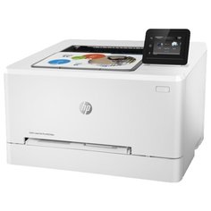 Принтер HP Color LaserJet Pro M254dw белый