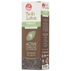 Зубная паста Twin Lotus Active Charcoal c углем, 50 г