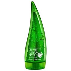 Гель для тела BioAqua Aloe Vera 92% Soothing Gel Увлажняющий гель с натуральным соком алоэ для лица и тела, 160 мл