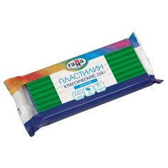 Пластилин ГАММА Классический зеленый 250 г (270818_04) Gamma