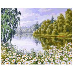 Белоснежка Картина по номерам "В ромашковом краю" 40х50 см (144-AB)
