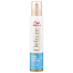 Wella Deluxe мусс для волос Wonder Volume & Protection 200 мл