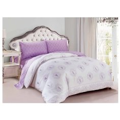 Постельное белье семейное Jardin 4Р-P-Lavender поплин