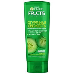 GARNIER бальзам-ополаскиватель Fructis Огуречная Свежесть укрепляющий, для волос, склонных к жирности, 387 мл