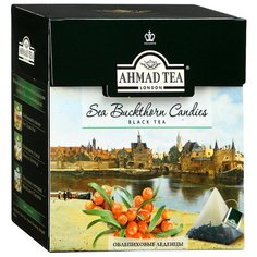 Чай черный Ahmad tea Sea buckthorn candies в пирамидках, 20 шт.