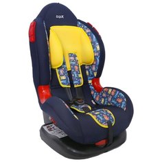 Автокресло группа 1/2 (9-25 кг) Siger Кокон, котики