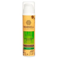 Markell Natural BIO HELIX Крем-комфорт для жирной и комбинированной кожи лица дневной с муцином улитки, 50 мл