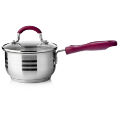 Ковш Esprado Optimale 1,2 л, серебристый/бордо