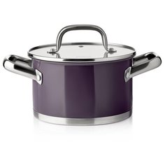 Кастрюля Esprado Uva Norte 3,3 л, серебристый/сливовый