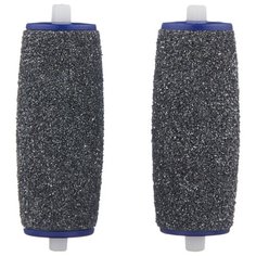 Сменная насадка для роликовой пилки Scholl Velvet Smooth Diamond Crystals 2 ролика экстражесткие черный